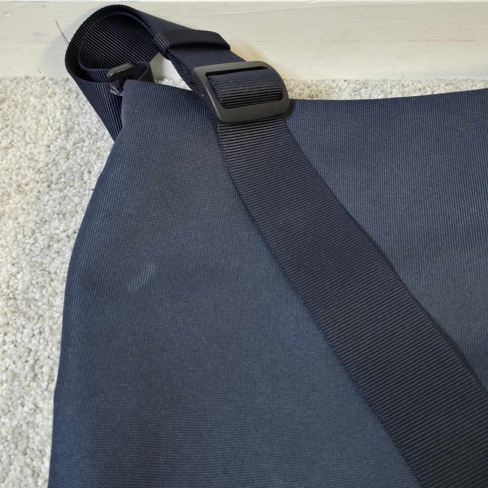 Away Travel Navy Blue Canvas Messenger Bag - Picture 5 of 5